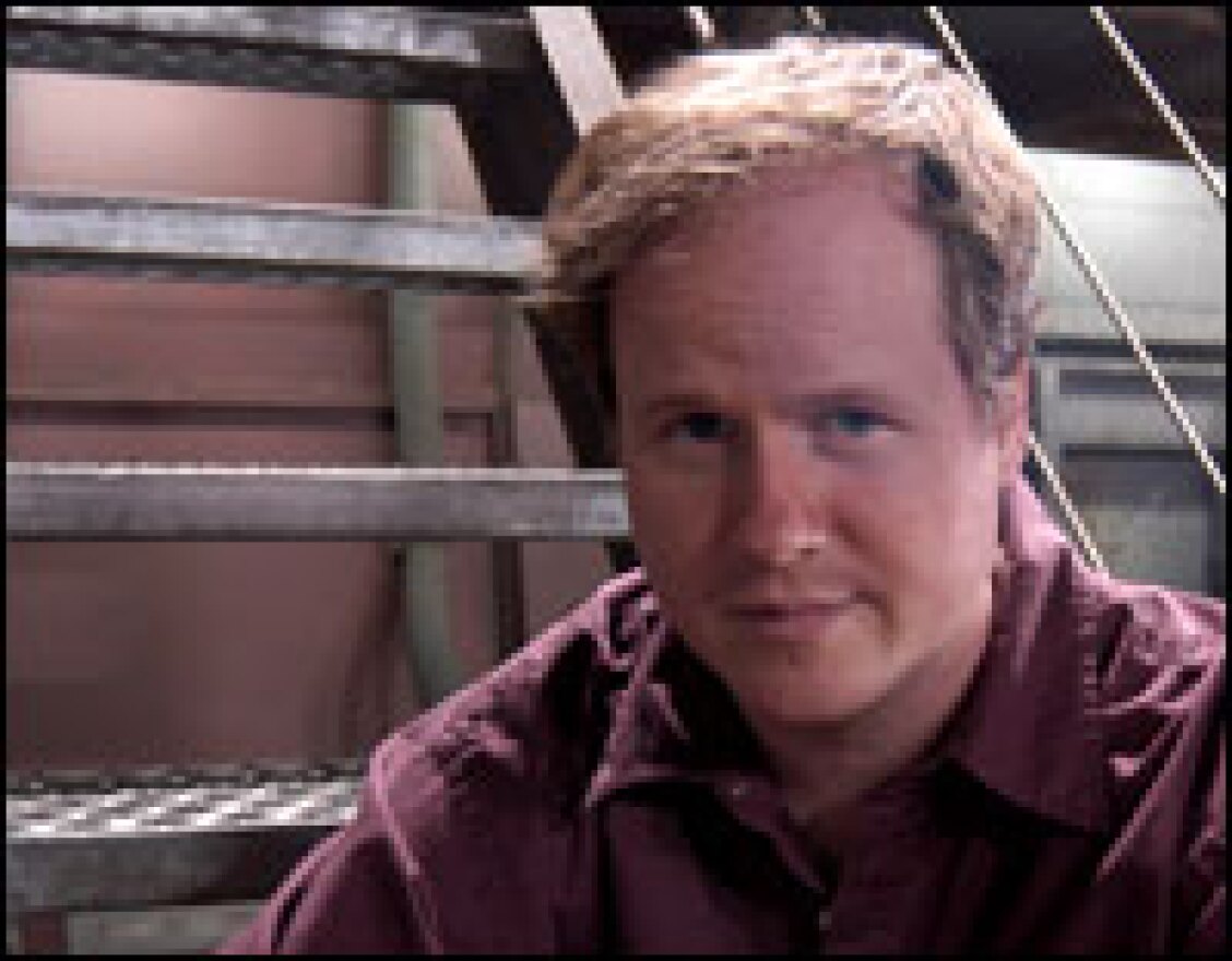 Joss Whedon created the <em>Buffy</em> television series and co-writes the comics.